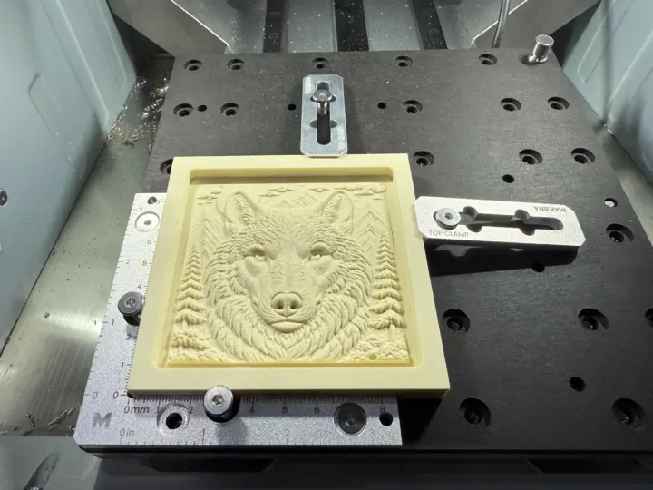 makera z1 precision cnc milling test makera z1 precision cnc milling test
