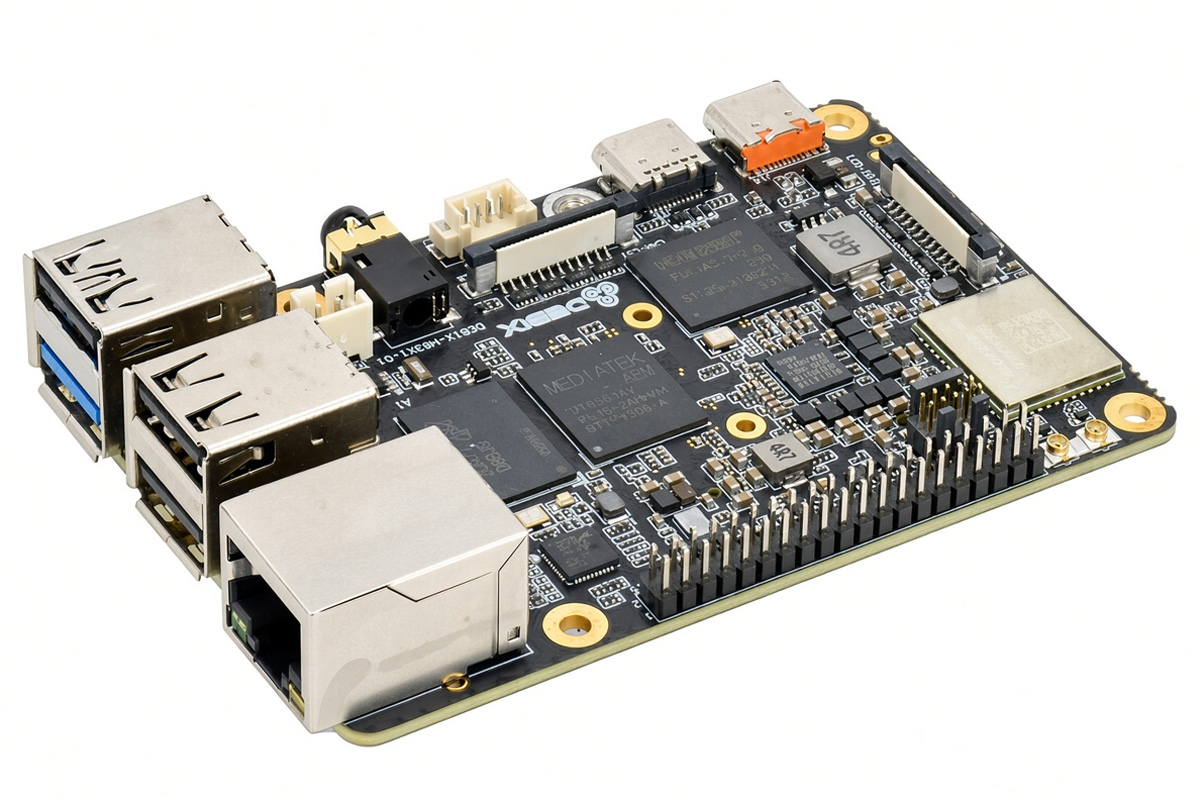 DEBIX M8391 01 SBC with MediaTek Genio 720 SoCjpg