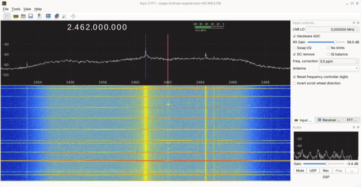 ESPARGOS ESP-SDR การเก็บข้อมูล I/Q ดิบด้วย ESP32