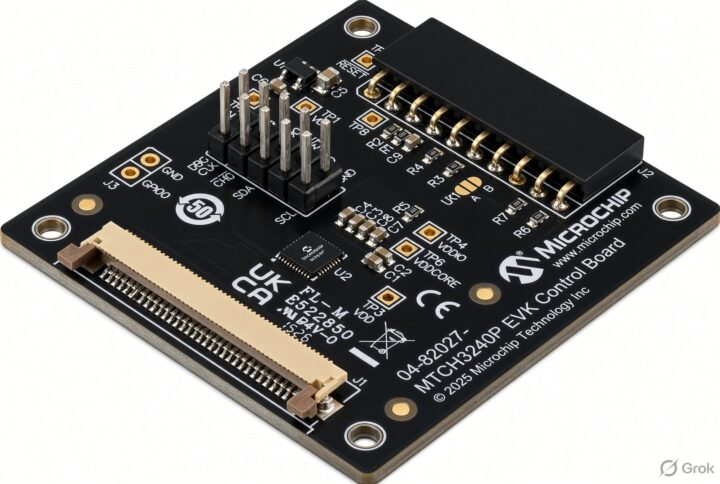 บอร์ด EV-MTCH3240P-DEV-PCB