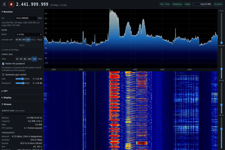 W1700K-SDR Full-2.4-GHz-spectrum-view