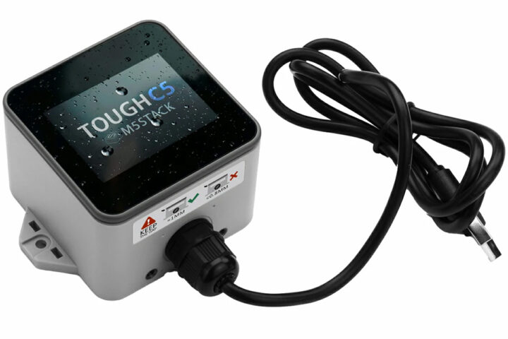 ชุดพัฒนาอุปกรณ์ M5Stack ToughC5 IoT พร้อม ESP32-C5
