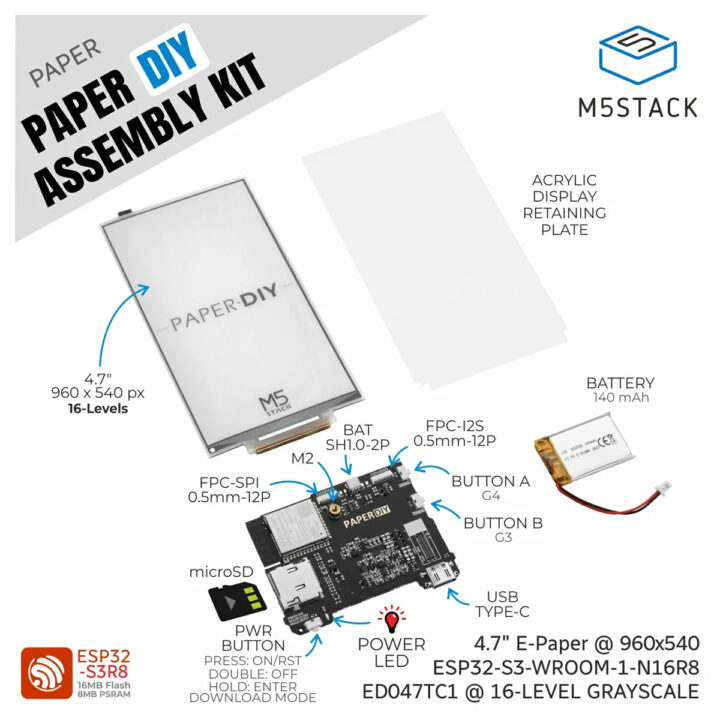 ชุดประกอบ PaperDIY Assembly Kit