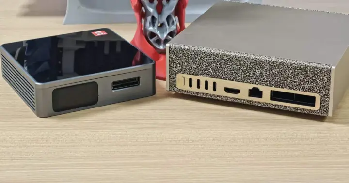 Sipeed MaixStation vs DGX Spark front Sipeed MaixStation vs DGX Spark front